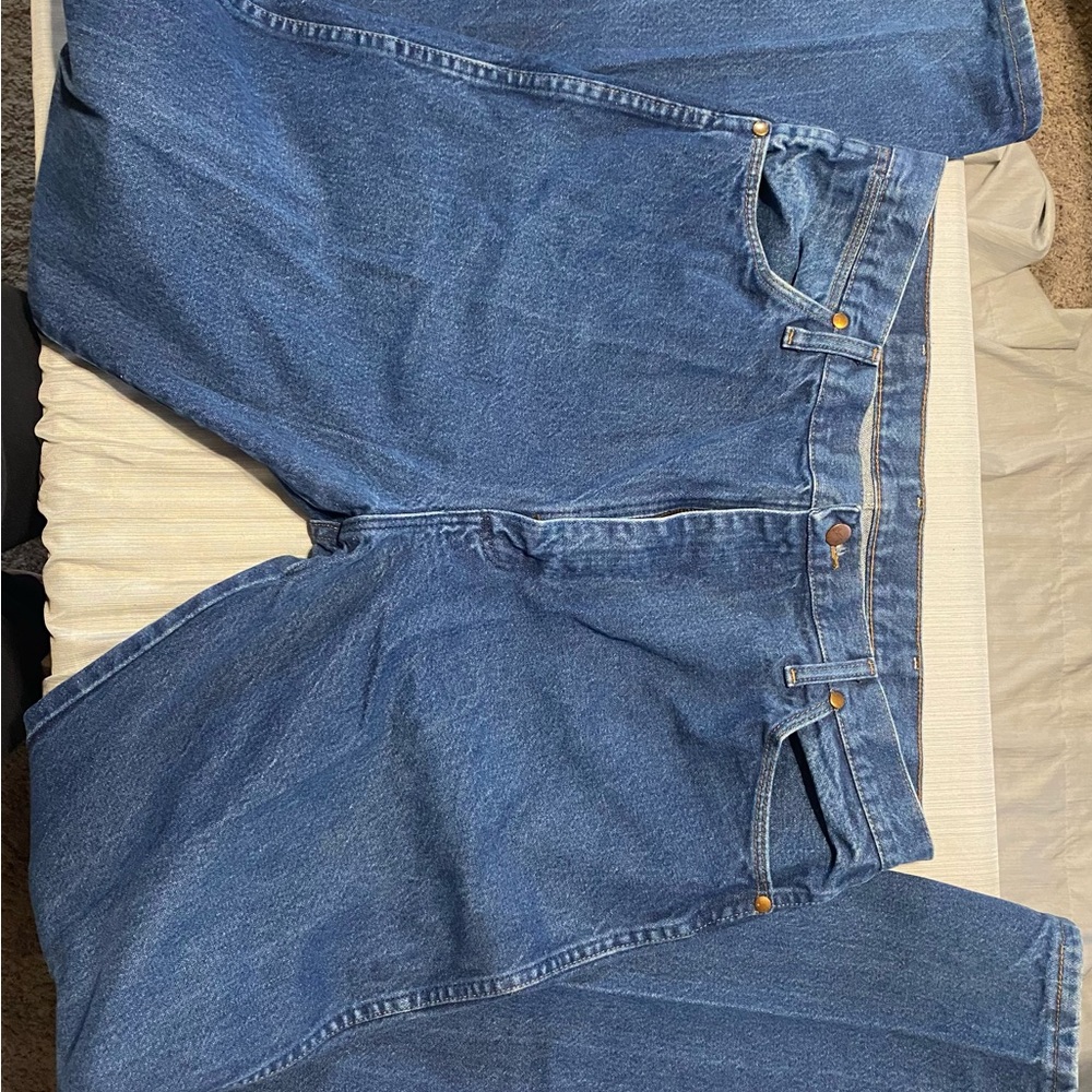Wrangler 13MWZPW Classic Blue Denim Jeans